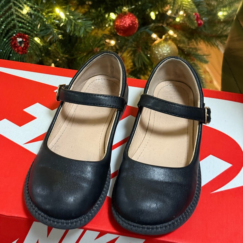 Shoes Classic Black Kids Mary Jane Shoes